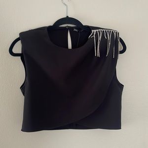 Zara top. Never worn but i remove the ticket( love it but to big for me)